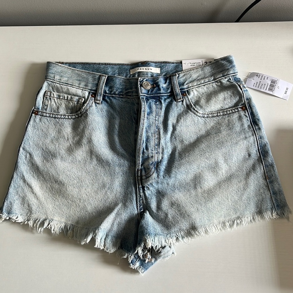 Pacsun Vintage High Rise Jean Shorts